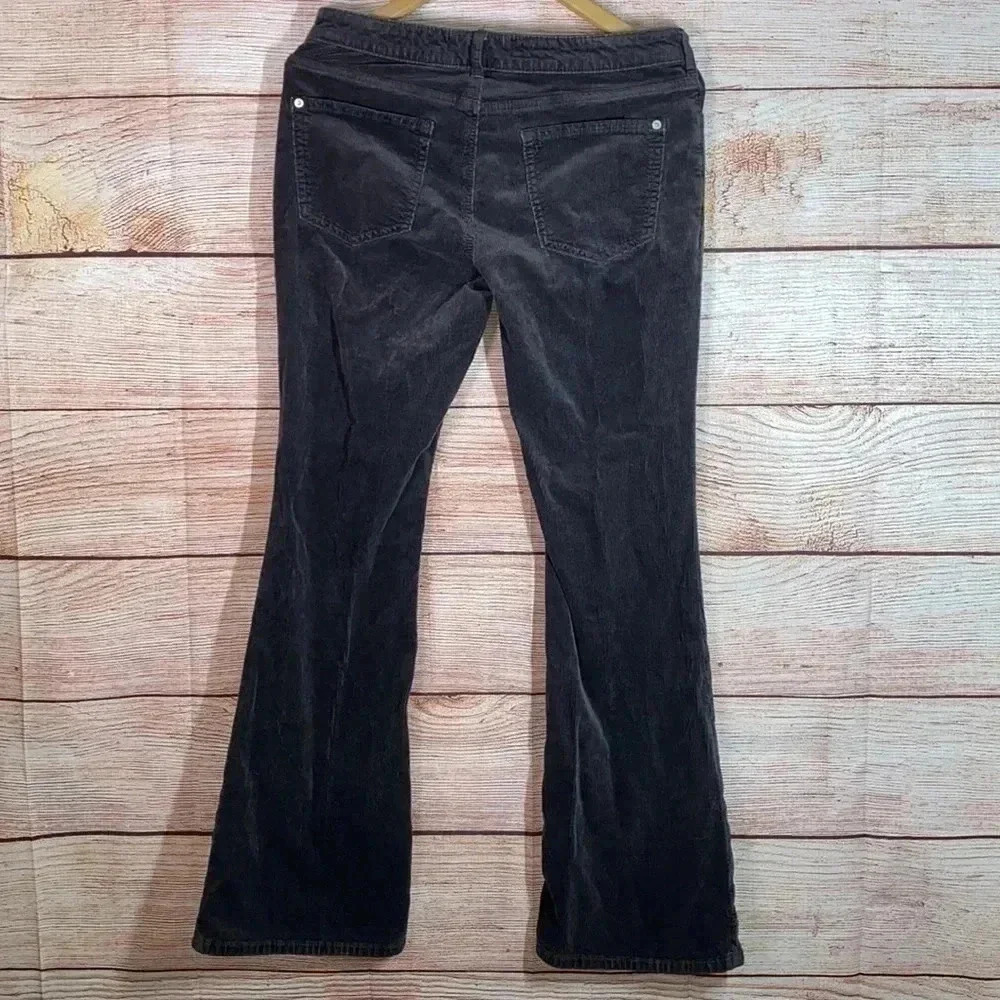 Pilcro Women’s Corduroy Wide Leg Pants Black Size 29 - Picture 7 of 8